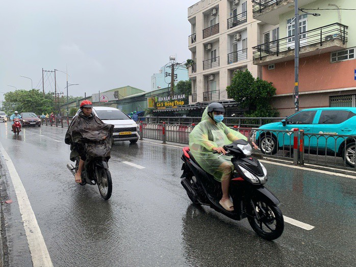 Mưa trên địa bàn quận 8