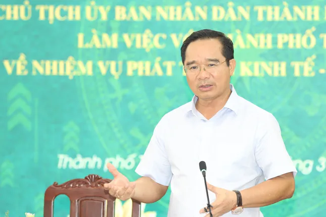 Chủ tịch UBND TPHCM Nguyễn Văn Được. Ảnh: Ngô Tùng