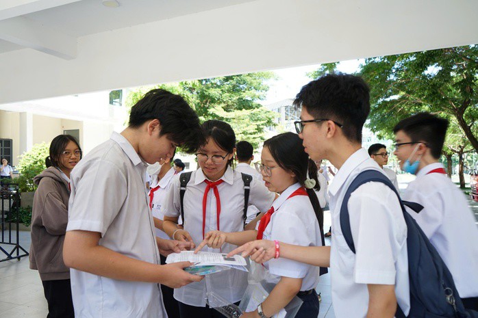 Thí sinh dự kỳ thi tuyển sinh vào lớp 10 tại Đà Nẵng