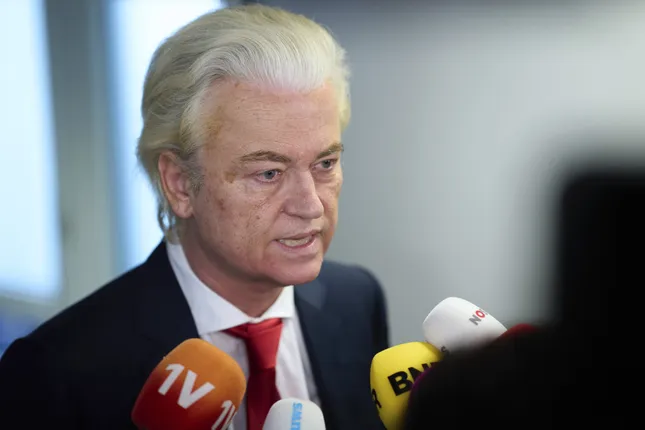 Nghị sĩ cực hữu Hà Lan Geert Wilders. (Ảnh: AP)
