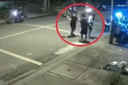 Xác minh người đàn ông đánh tới tấp 2 nam thanh niên ở quận 12