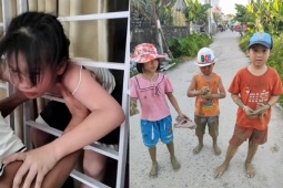 Kẹt đầu, lội ruộng bắt đỉa, khối nghỉ hè khiến ông bà, bố mẹ muốn  ' tiền đình ' 