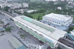  ' Vá '  lỗ thủng ga tàu điện Cát Linh - Hà Đông