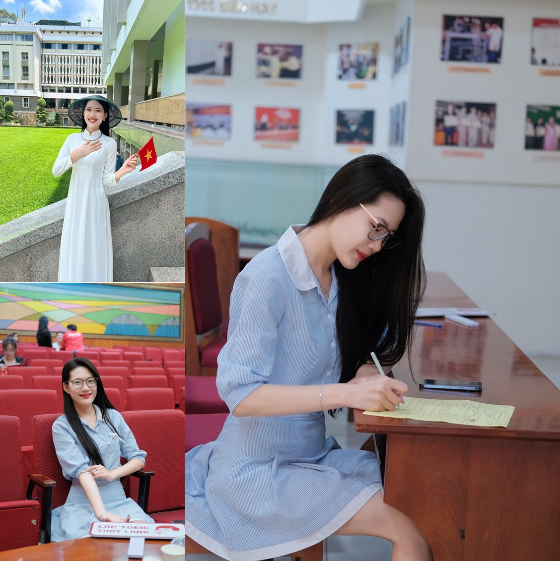 Từ cô học sinh cá biệt, Thu đã vươn lên trở thành sinh viên tiêu biểu. 