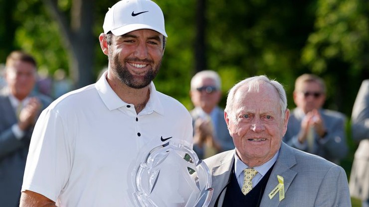 Scheffler và huyền thoại&nbsp;Jack Nicklaus