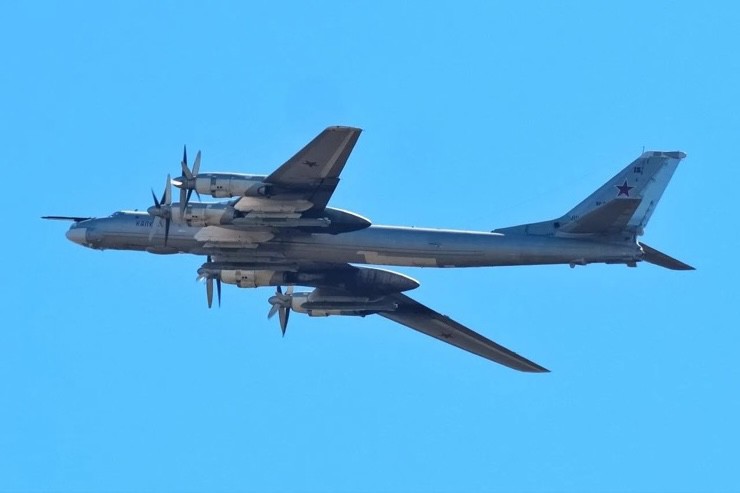 Tu-95MS là mẫu máy bay chiến lược được cho là bị tổn thất lớn nhất với khoảng 5 chiếc bị phá hủy. Ảnh: TWZ.