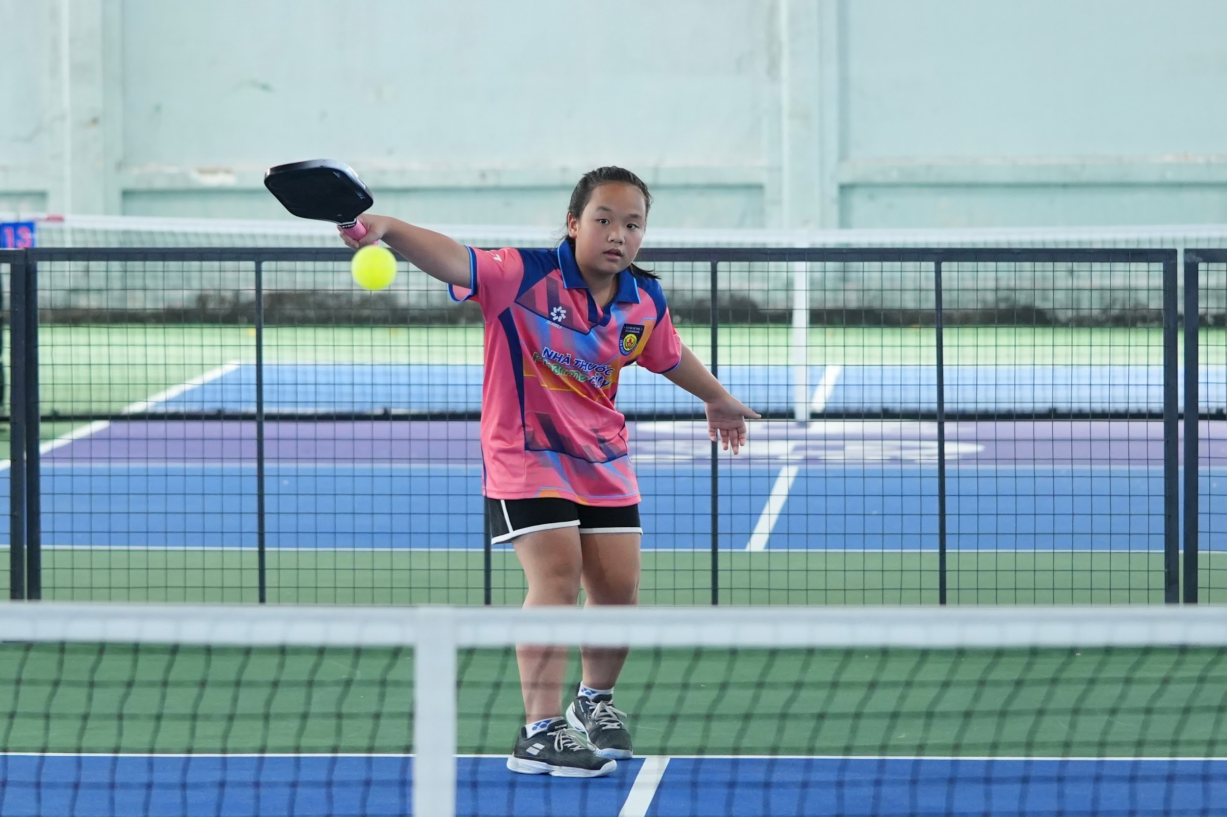 Phạm Ngọc Hà Vy mang về tấm HCV U16 Đơn nữ và HCĐ U14 Đơn Nữ.