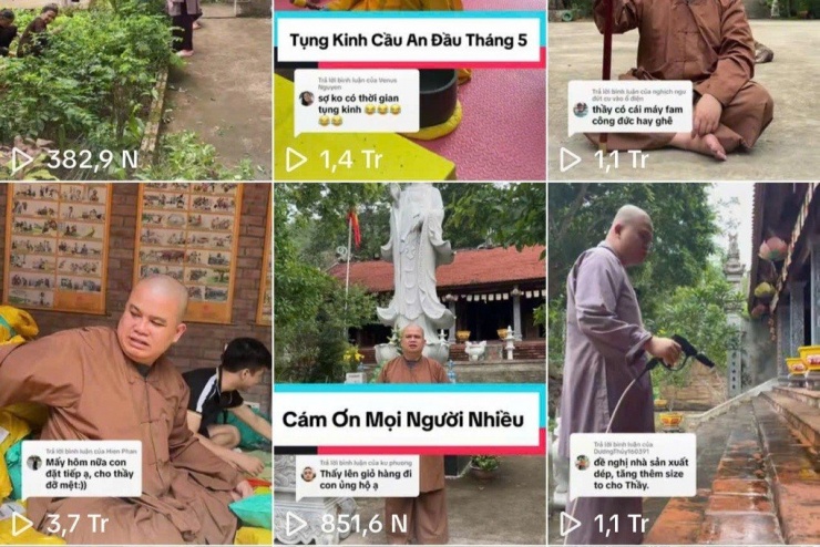Tính đến hiện tại, kênh TikTok "thichkhaiquang" đã lên tới 990k người theo dõi và 4,6 triệu lượt thích.