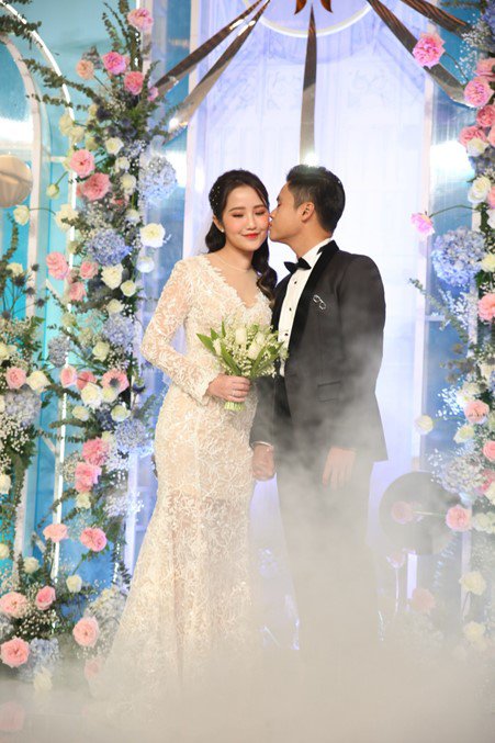 Đám cưới của thiếu gia Phan Thành và hot girl Primmy Trương vào năm 2021. (Ảnh: St).
