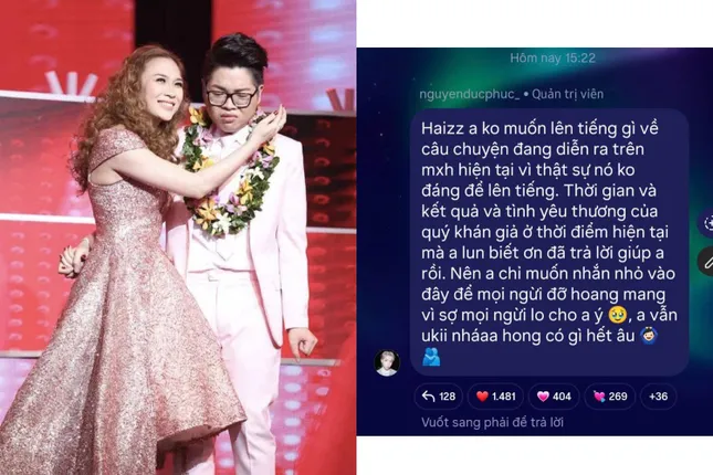 Sau khi trở thành Quán quân Giọng Hát Việt, Đức Phúc nỗ lực "lột xác" về ngoại hình, gặt hái nhiều thành công với loạt bản hit như Hơn Cả Yêu, Hết Thương Cạn Nhớ, Ngày Đầu Tiên... 