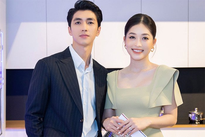 Diễn viên điển trai và á hậu xinh đẹp luôn ủng hộ nhau trong sự nghiệp.