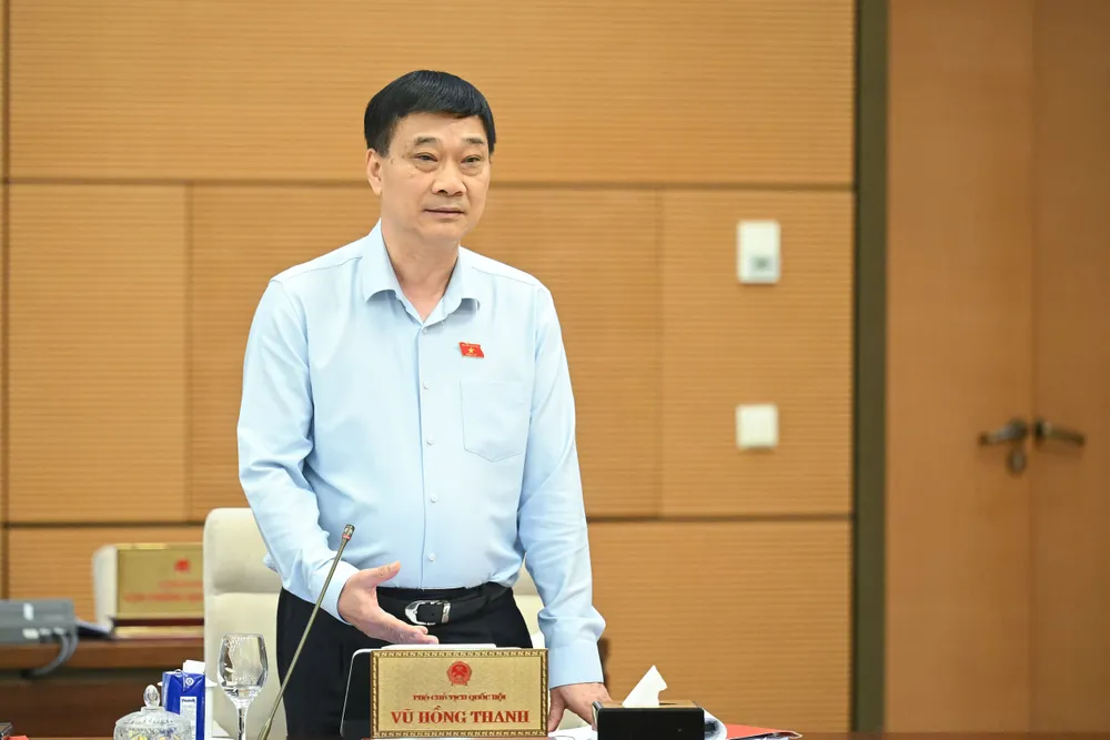 Phó Chủ tịch Quốc hội Vũ Hồng Thanh. Ảnh: QH