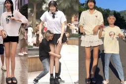 Chàng trai  " tí hon "  yêu say đắm cô gái  " khổng lồ "  cao 2m2, biết lý do ai cũng bất ngờ