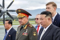 Ông Sergei Shoigu bất ngờ thăm Triều Tiên