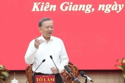 Tổng Bí thư Tô Lâm: Hợp nhất Kiên Giang và An Giang mở ra cơ hội tái cấu trúc hệ thống hạ tầng vùng