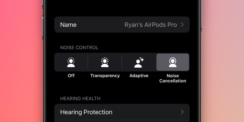 AirPods có thể tự động giảm tiếng ồn trong môi trường ồn ào.