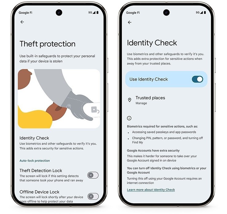 Việc kích hoạt Theft Protection cũng được Samsung hướng dẫn.