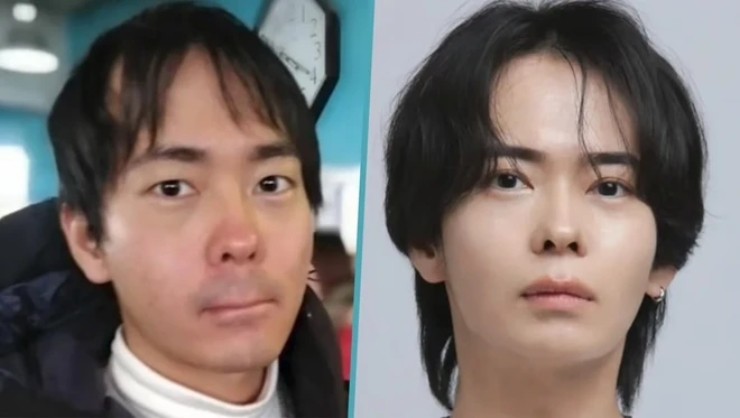 Ngoại hình của Aki trước và sau khi lột xác.