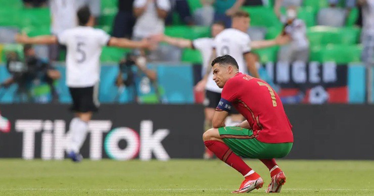 Ronaldo chưa từng giành chiến thắng trước đội tuyển Đức
