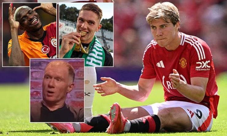 Huyền thoại Paul Scholes khuyên MU hay trao thêm cơ hội cho Hojlund