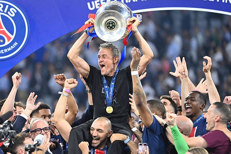 PSG đăng quang Champions League 2024/25