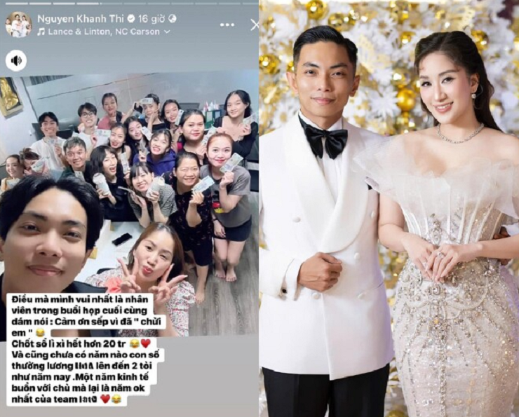 Khánh Thi tiết lộ dành số tiền lớn để trả lương, thưởng nhân viên.