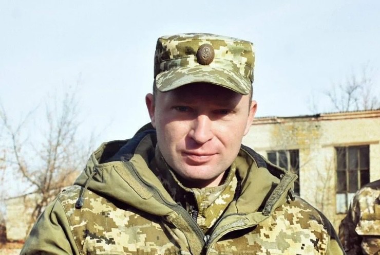 Tổng thống Ukraine Volodymyr Zelensky đã quyết định để thiếu tướng Mykhailo Drapatyi ở lại và giao nhiệm vụ mới. Ảnh: Kyiv Independent.