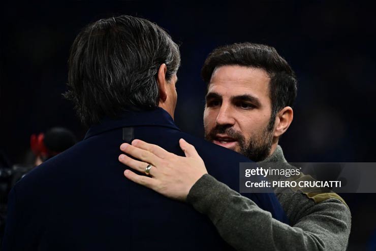 Inter Milan rất muốn có sự phục vụ của Fabregas&nbsp;