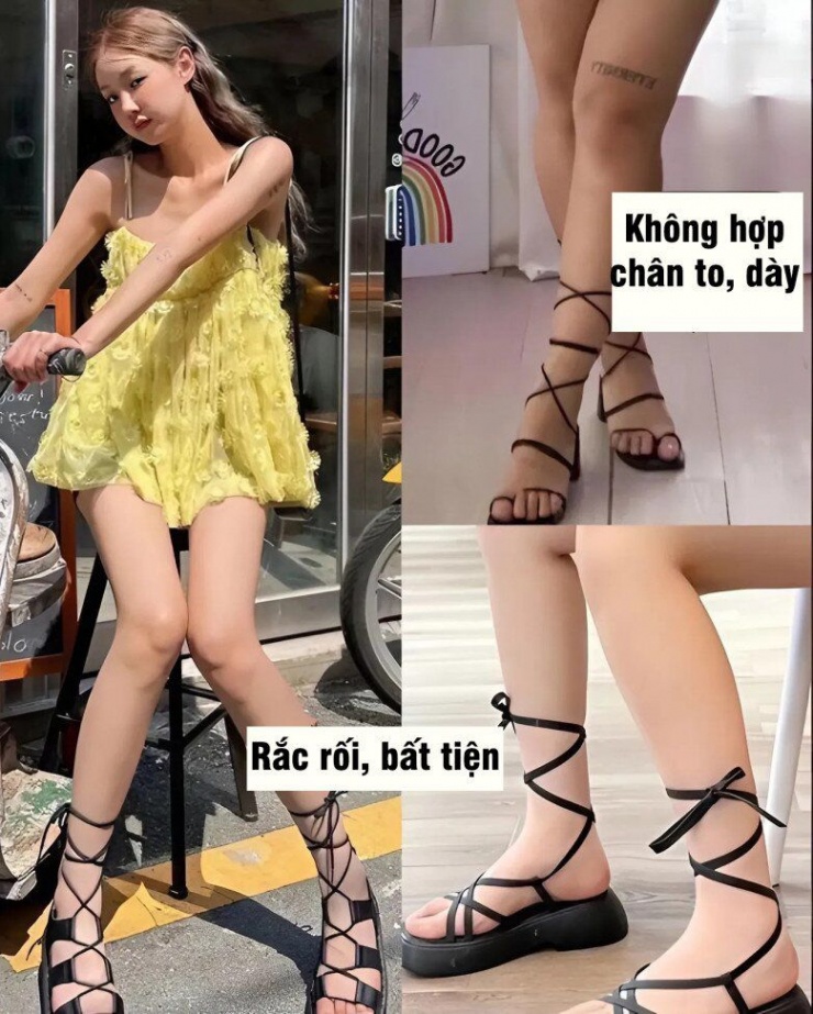 4 kiểu sandal chị em tưởng đẹp nhưng lại “phá outfit” không ngờ, mua về diện một lần chỉ muốn vứt luôn - 2