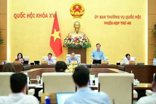 Phiên họp thứ 46 của UBTVQH chiều 5/6.