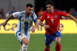 Trực tiếp bóng đá Chile - Argentina: Nico Paz sẽ đá thay Messi (Vòng loại World Cup)