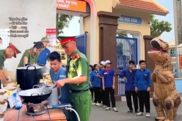  " Thế hệ cợt nhả "  tiếp sức mùa thi 2025: Sáng tạo và hài hước, hết sức đáng yêu!