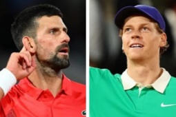 Djokovic - "Người khổng lồ" khi đấu top 5, Sinner lập kỳ tích ở Roland Garros