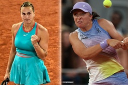 Video tennis Sabalenka - Swiatek: Tỷ số 6-0 set 3, vé chung kết xứng đáng (Roland Garros)