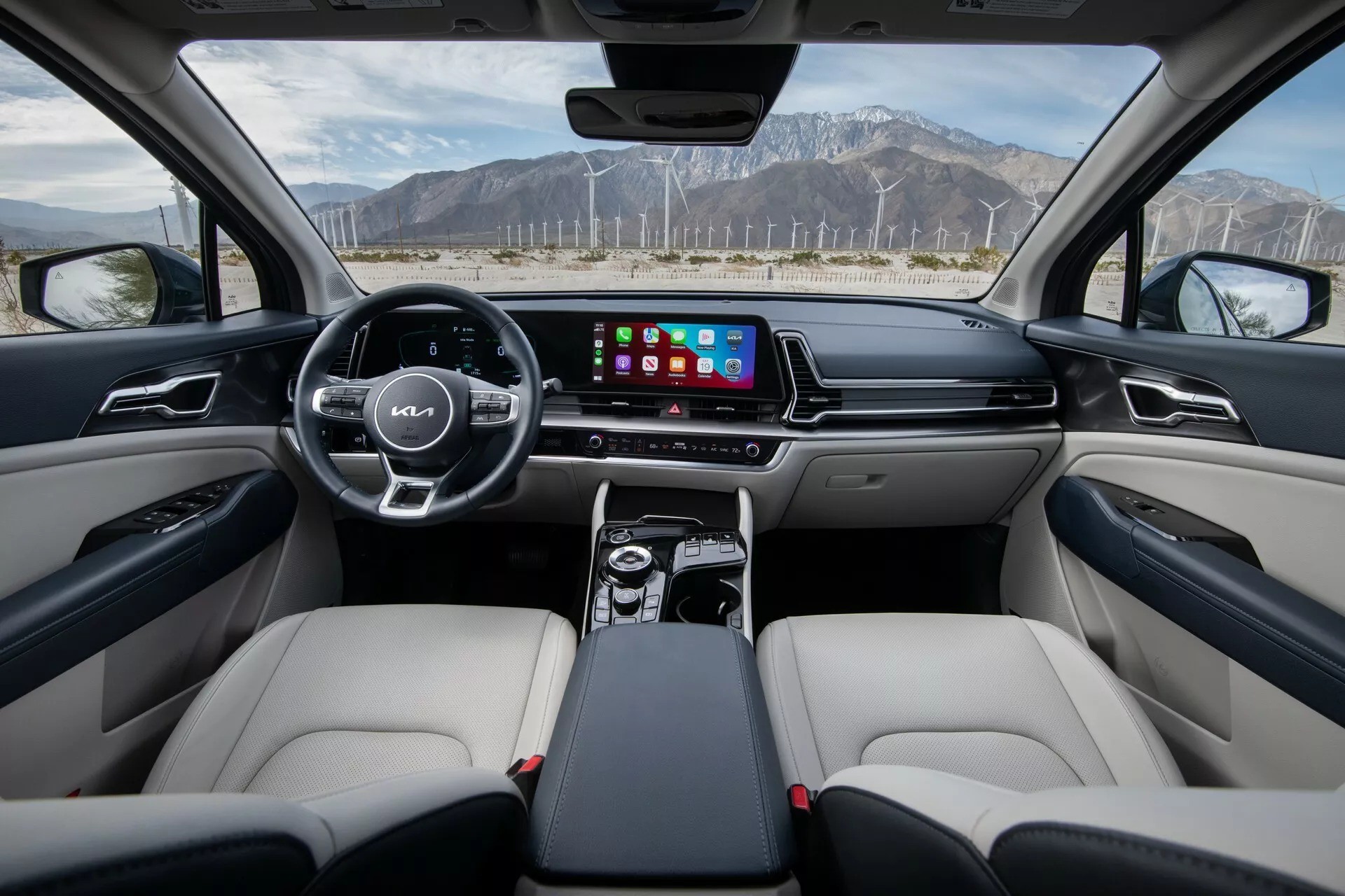 Kia Sportage được trang bị nội thất cao cấp