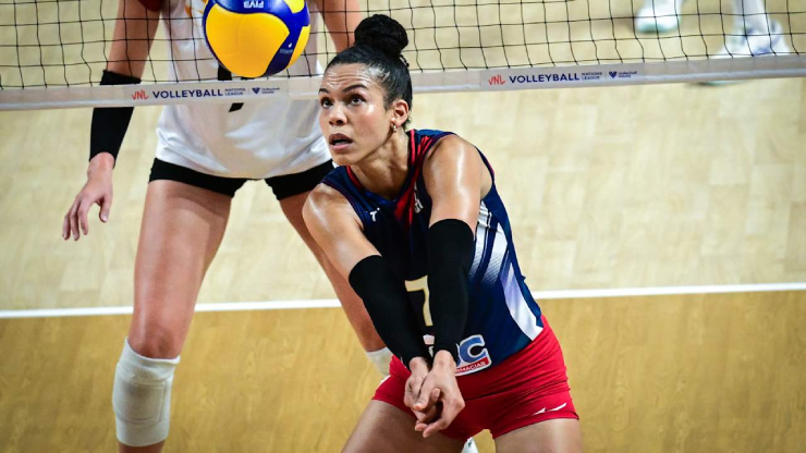Niverka Marte mang bầu vẫn cống hiến cho tuyển&nbsp;Cộng hòa Dominica