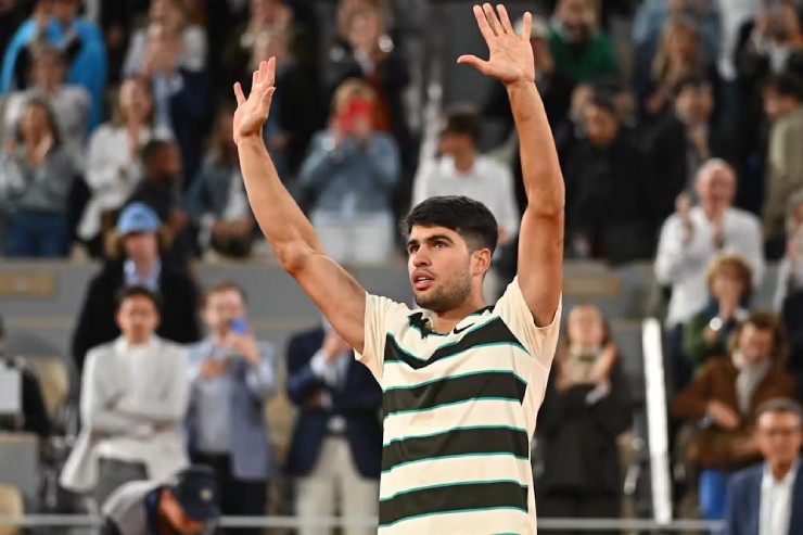 Alcaraz đang thể hiện phong độ cao