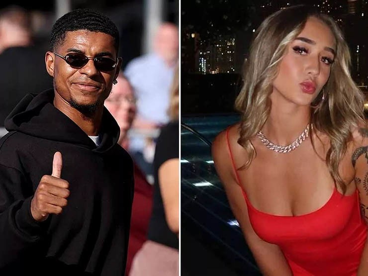 Rashford cùng người đẹp đi biển