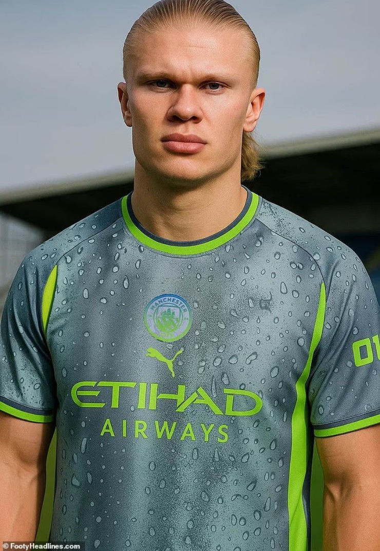 Áo đấu của Man City bị chỉ trích