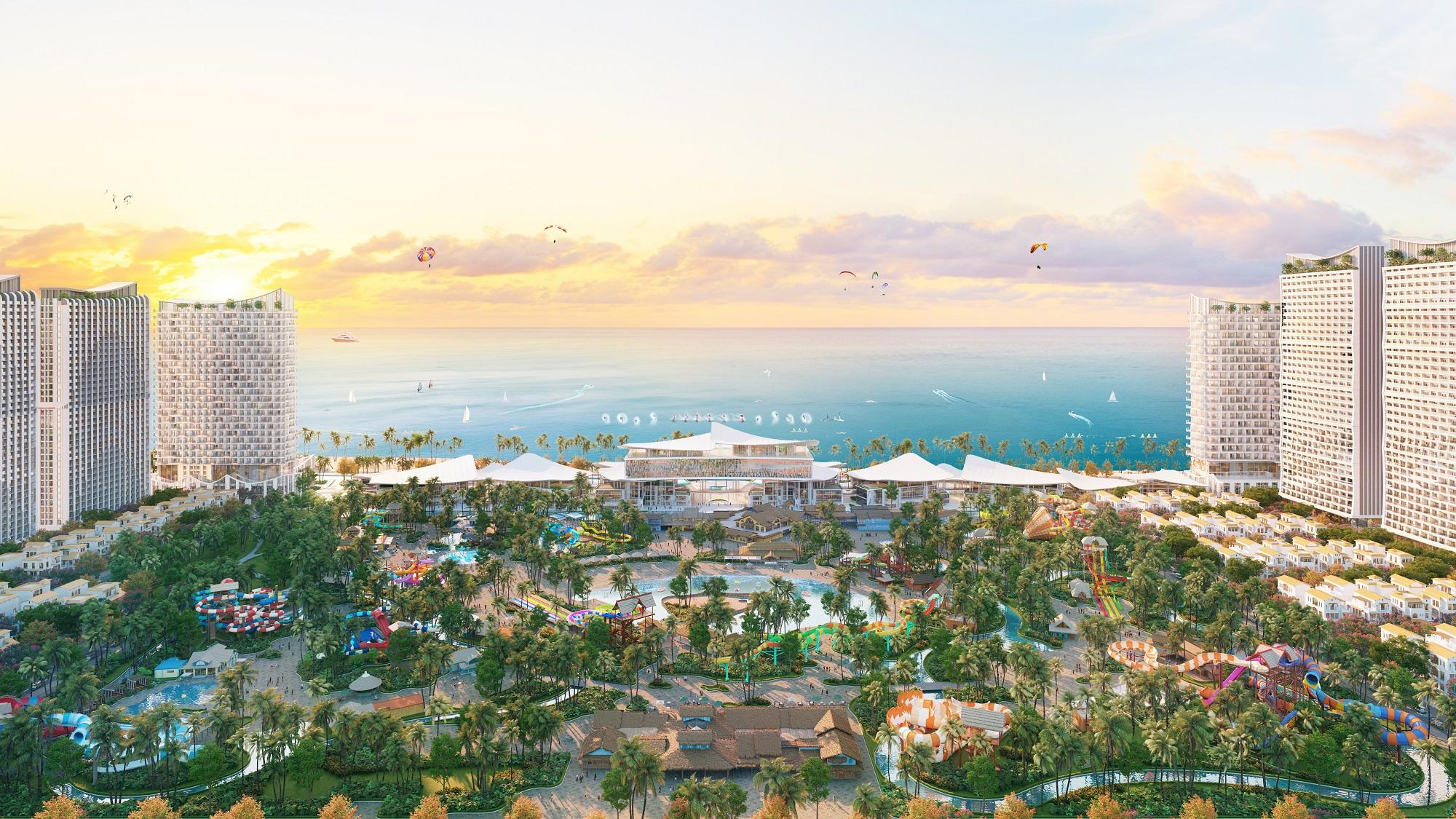 Công viên nước Sun World nằm trong Blanca City