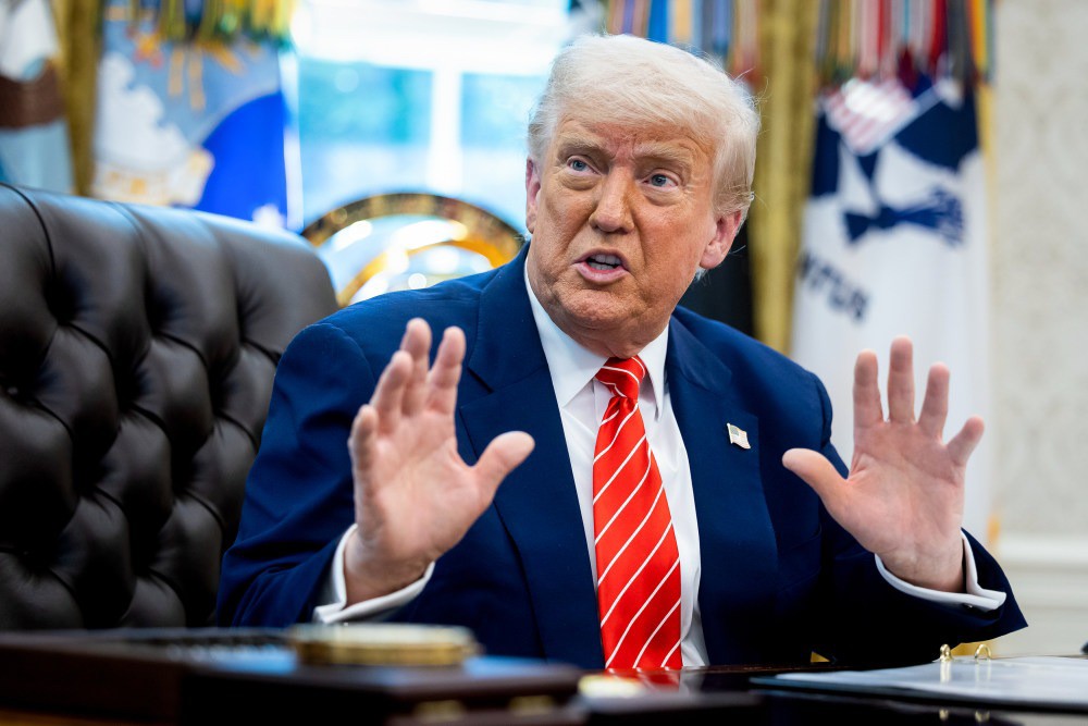 Tổng thống Mỹ Donald Trump. Ảnh: Getty