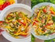 Cách làm gỏi mực sốt Thái giòn ngọt, siêu tốn mồi