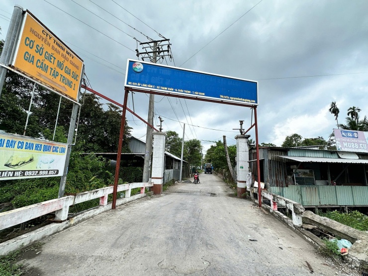 Cơ sở giết mổ Nguyễn Đan. Ảnh: H.X