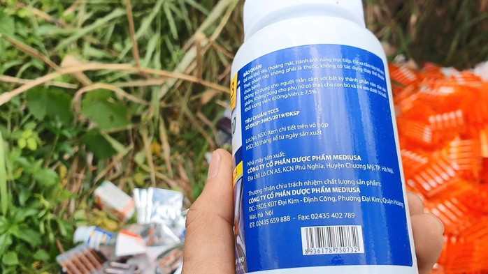 Các sản phẩm được phát hiện tại quận Bình Chánh, TP HCM