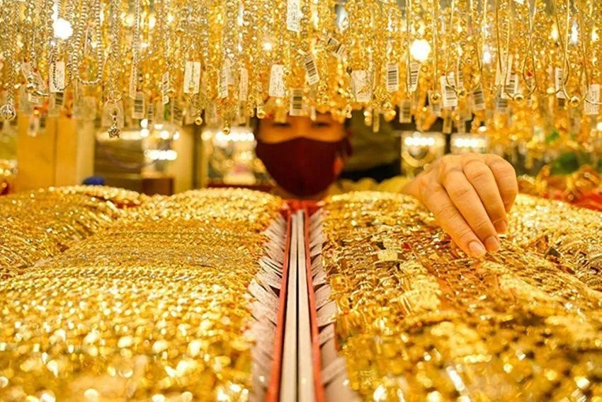 5 tháng đầu năm, chỉ số giá vàng tăng 35,37%. Ảnh: Minh Trúc