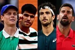 Dự đoán bán kết tennis Roland Garros: Đỉnh cao Djokovic đấu Sinner, Alcaraz gặp Musetti