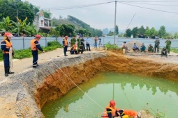 Khả năng có hệ thống sông ngầm hình thành dưới hố tử thần ở Bắc Kạn