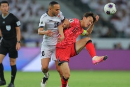 Video bóng đá Iraq - Hàn Quốc: Thẻ đỏ tai hại, vé " vàng " về tay (VL World Cup)