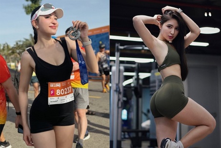 Hot girl Mỹ Duyên "biến hình" kinh ngạc nhờ gym, chạy bộ hay diện bikini đều nổi bật