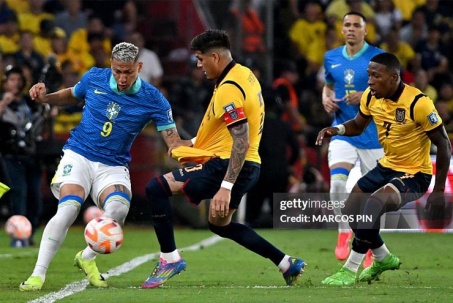 Trực tiếp bóng đá Ecuador - Brazil: "Selecao" bất lực (Vòng loại World Cup) (Hết giờ)